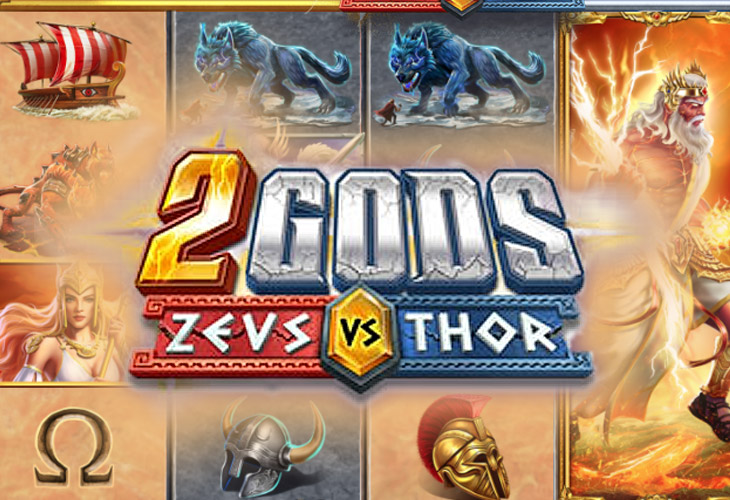 2 Gods Zeus vs Thor - 4ThePlayer slot at Mate Slots Casino Casino