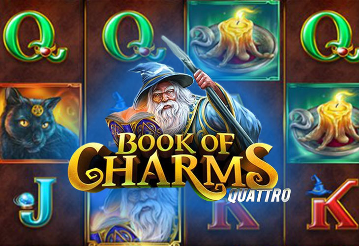 Book of Charms Quattro - Stakelogic slot at Mate Slots Casino Casino