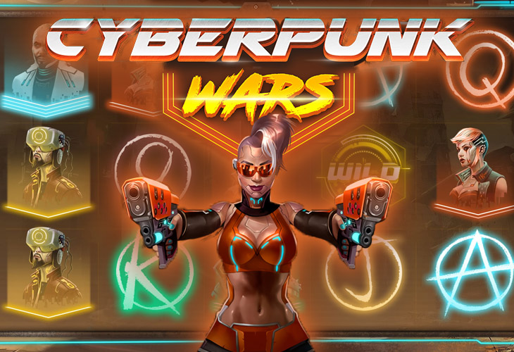 Cyberpunk Wars - Woohoo slot at Mate Slots Casino Casino