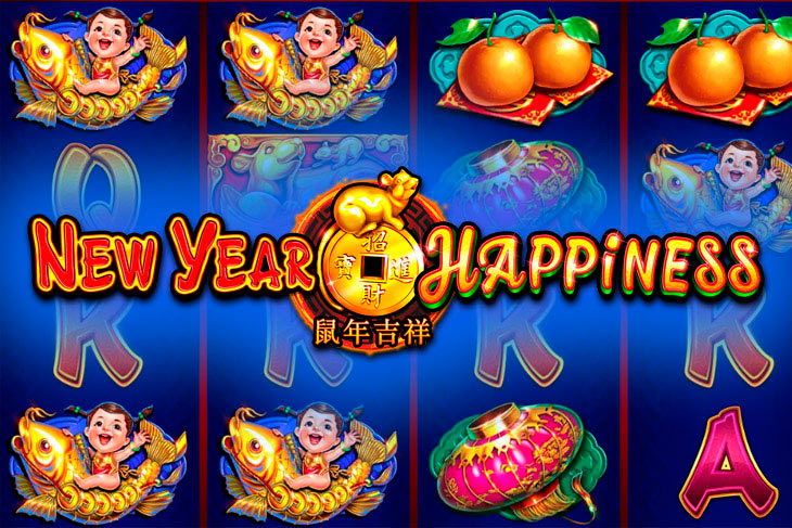 New Year Happiness - Ruby Play slot at Mate Slots Casino Casino